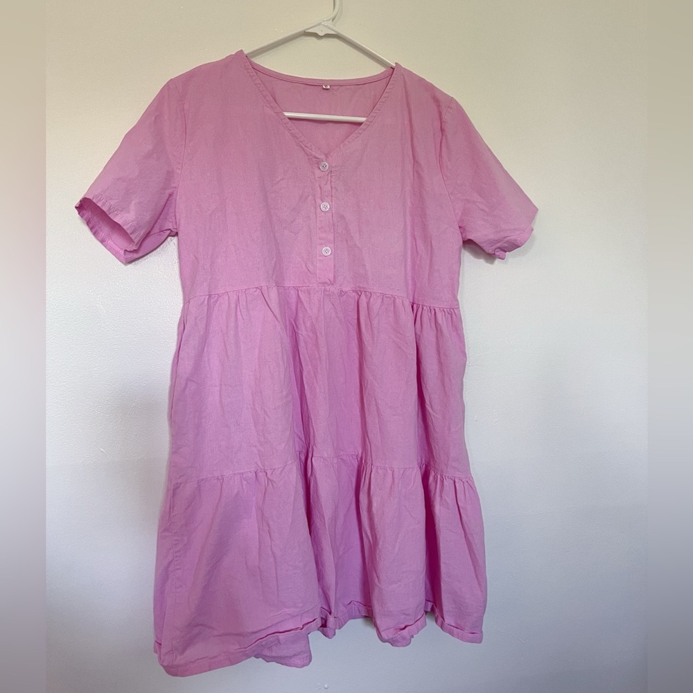 Boutique brand pink dress